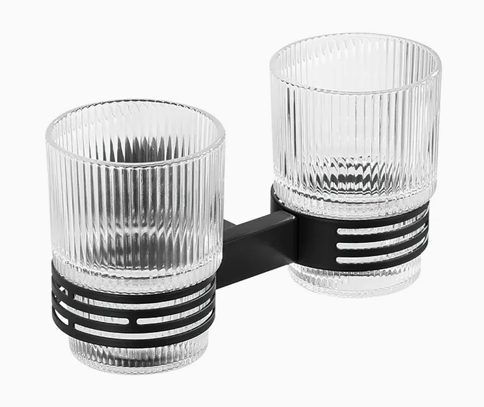 Elegant 2-Piece SUS 304 Bathroom Accessories Set – Soap & Toothbrush Holder