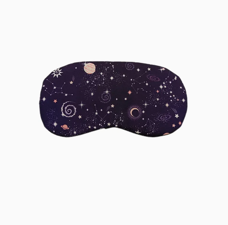 Printed 100% Mulberry Silk Sleep Mask – Premium Soft & Comfortable Eye Mask