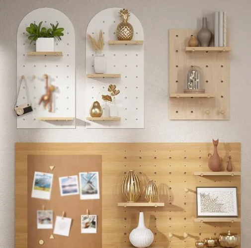 Modular Pegboard Storage Rack – Customizable Shoe Organizer, Laundry Drying & Multipurpose Storage