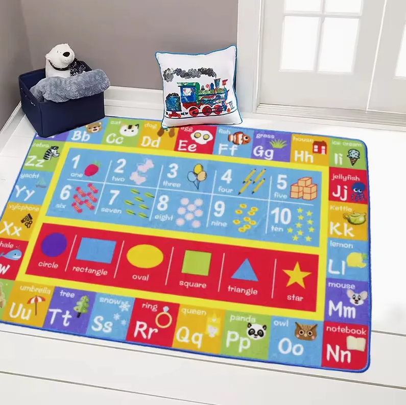 Soft Baby Play Mat & Educational Rug – Comfortable Kids Carpet for Nursery & Bedroom