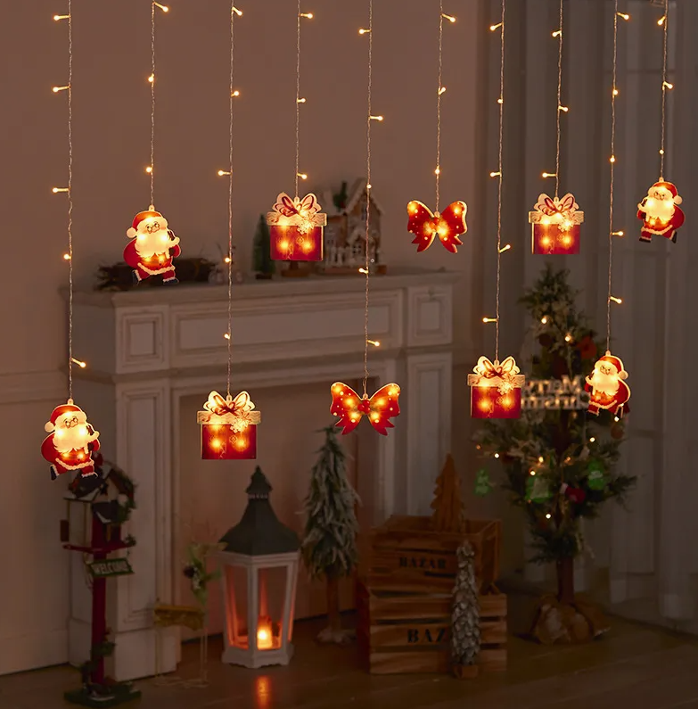 Captivating LED Christmas Light Wreath for Seasonal Joy and Light